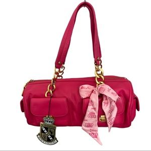 NWT RARE Vintage Juicy Couture Pink Barrel Bag